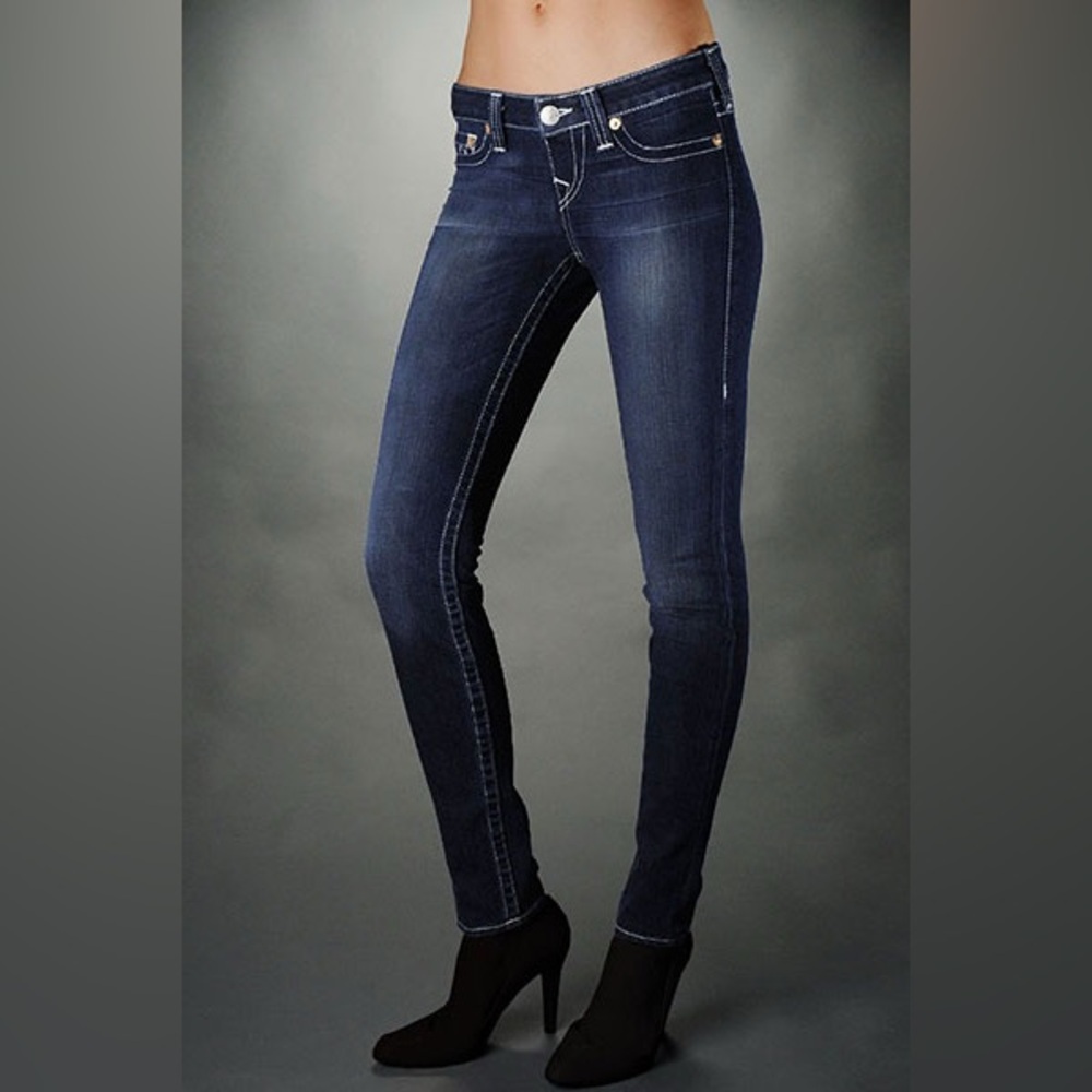 NWOT true religion Stella low rise skinny jeans